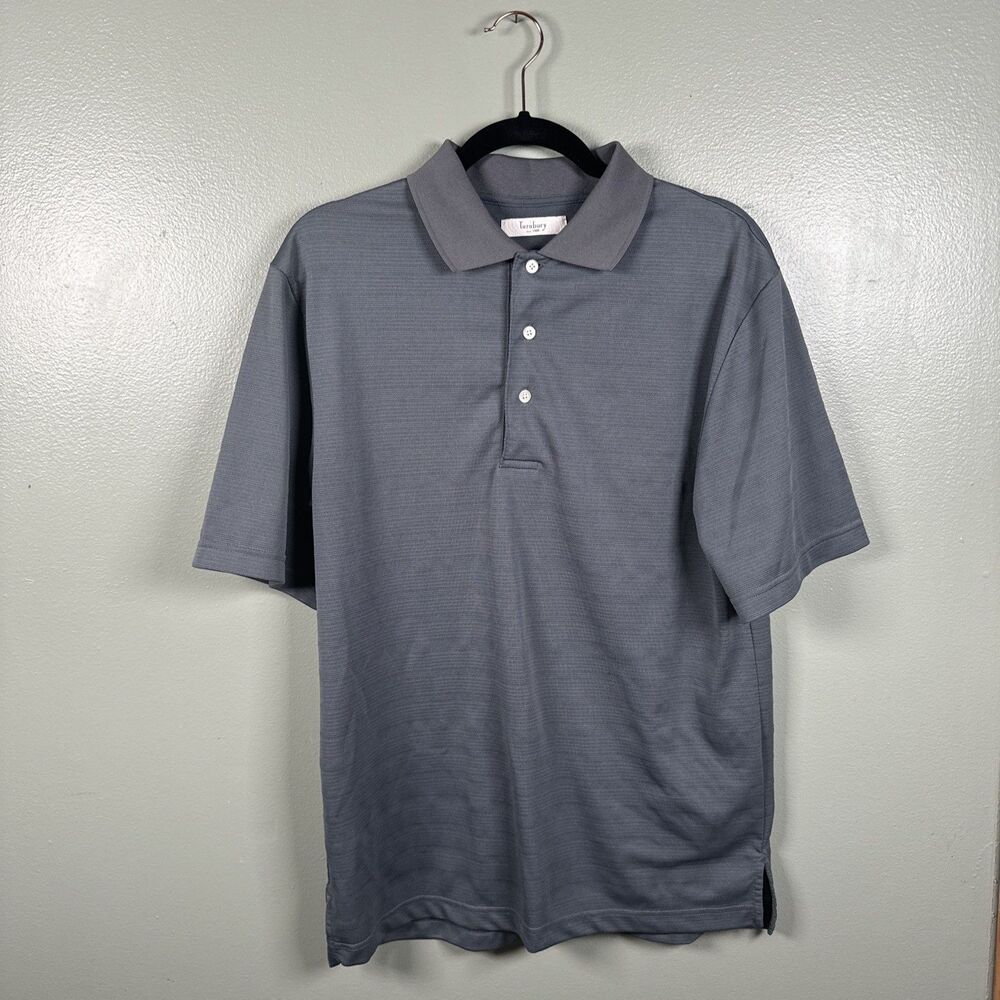 Turnbury Gray‎ polo Men’s Size Small